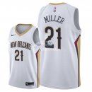 Camisetas NBA de Darius Miller New Orleans Pelicans Blanco Association 2018
