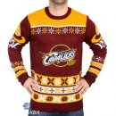 NBA Unisex Ugly Sweater Cleveland Cavaliers Rojo Amarillo