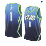 Camisetas NBA de Courtney Lee Dallas Mavericks Nike Azul Ciudad 19/20