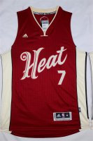 Camisetas NBA Miami Heat 2015 Navidad Dragic Rojo