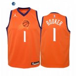 Camiseta NBA Ninos Phoenix Suns Devin Booker Naranja Statement 2020