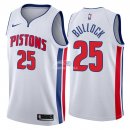 Camisetas NBA de Reggie Bullock Detroit Pistons Blanco Association 2018