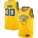 Camisetas NBA de Stephen Curry Golden State Warriors Nike Retro Amarillo 18/19