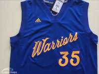 Camisetas NBA Golden State Warriors 2016 Navidad Kevin Durant Azul