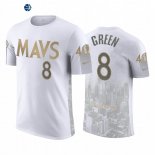 T-Shirt NBA Dallas Mavericks Josh Green Blanco Ciudad 2020-21