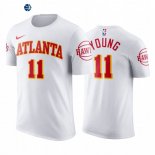 T-Shirt NBA Atlanta Hawks Trae Young Blanco Association 2020-21
