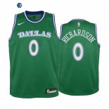Camiseta NBA Ninos Dallas Mavericks Josh Richardson Verde Ciudad 2020-21