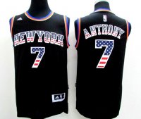 Camisetas NBA USA Bandera Edicion Especial Antmony Negro