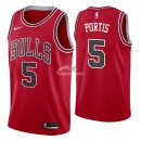 Camisetas NBA de Bobby Portis Chicago Bulls Rojo Icon 2018