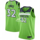 Camisetas NBA de Karl Anthony Towns Minnesota Timberwolves Verde 17/18