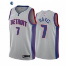 Camiseta NBA de Killian Hayes Detroit Pistons Gris Statement 2020
