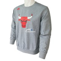 Camisetas NBA Manga Larga Chicago Bulls Dwyane Wade Gris