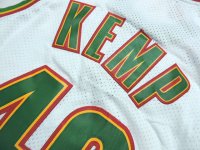 Camisetas NBA de Retro Shawn Kemp Seattle Supersonics Blanco