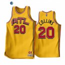 Camisetas NBA Earned Edition Atlanta Hawks NO.20 John Collins Oro 2022-23
