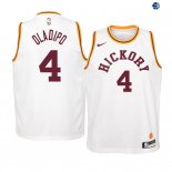 Camisetas de NBA Ninos Indiana Pacers Victor Oladipo Nike Retro Blanco