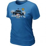 Camisetas NBA Mujeres Oklahoma City Thunder Azul-1