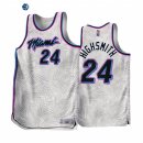 Camisetas NBA Earned Edition Miami Heat NO.24 Haywood Highsmith Blanco 2022-23