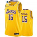 Camisetas NBA de DeMarcus Cousins Los Angeles Lakers Amarillo Icon 19/20