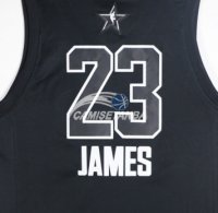 Camisetas NBA de LeBron James All Star 2018 Negro