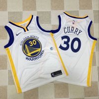 Camisetas NBA de Stephen Curry Golden State Warriors Blanco Association 17/18