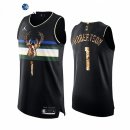 Camisetas NBA de Milwaukee Bucks Oscar Robertson Piel De Pitón Negro 2021-22
