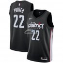 Camisetas NBA de Otto Porter Jr Washington Wizards Nike Negro Ciudad 18/19
