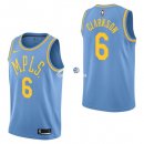 Camisetas NBA de Jordan Clarkson Los Angeles Lakers Retro Azul 17/18