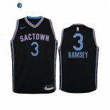 Camiseta NBA Ninos Sacramento Kings Jahmi'us Ramsey Negro Ciudad 2020-21