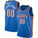 Camisetas NBA Oklahoma City Thunder Personalizada Azul Icon 2019-20