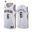 Camiseta NBA de Nickeil Alexander Walker New Orleans Pelicans Blanco Association 2020-21
