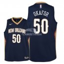 Camisetas de NBA Ninos New Orleans Pelicans Emeka Okafor Marino Icon 2018