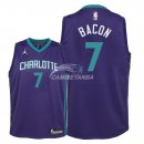 Camiseta NBA Ninos Charlotte Hornets Dwayne Bacon Púrpura Statement 2018