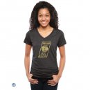 Camisetas NBA Mujer Portland Trail Blazers Negro Oro