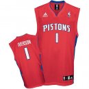 Camisetas NBA de Allen Iverson Detroit Pistons Rojo