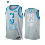 Camisetas NBA 2022 All Star NO.23 Draymond Green Gris