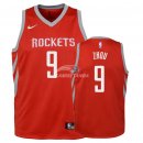 Camisetas de NBA Ninos Houston Rockets Zhou Qi Rojo Icon 2018