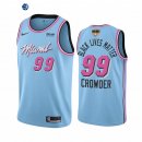 Camisetas NBA Miami Heat Jae Crowder 2020 Campeones Finales BLM Azul Ciudad