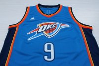 Camisetas NBA Oklahoma City Thunder 2014 Navidad Serge Azul