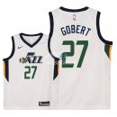 Camisetas de NBA Ninos Utah Jazz Rudy Gobert Blanco Association 2018