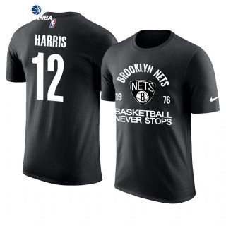T- Shirt NBA Brooklyn Nets Joe Harris Negro