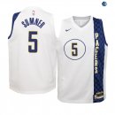 Camisetas de NBA Ninos Indiana Pacers Edmond Sumner Nike Blacno Ciudad 19/20