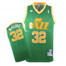 Camisetas NBA de Karl Malone Utah Jazz Verde