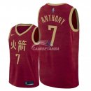 Camisetas NBA de Carmelo Anthony Houston Rockets Nike Rojo Ciudad 18/19