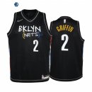 Camisetas de NBA Ninos Brooklyn Nets Blake Griffin Negro Ciudad 2020-21