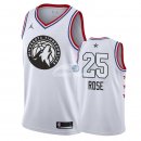 Camisetas NBA de Derrick Rose All Star 2019 Blanco