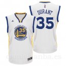 Camisetas NBA de Kevin Durant Golden State Warriors Blanco
