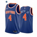 Camiseta NBA de Dennis Smith Jr. New York Knicks Azul Icon 2020-21