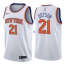 Camisetas NBA de Damyean Dotson New York Knicks Blanco Association 2018