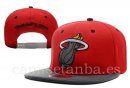 Snapbacks Caps NBA De Miami Heat Rojo Negro-2