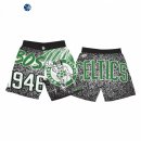 Camisetas NBA de Boston Celtics Negro Verde Throwback 2021